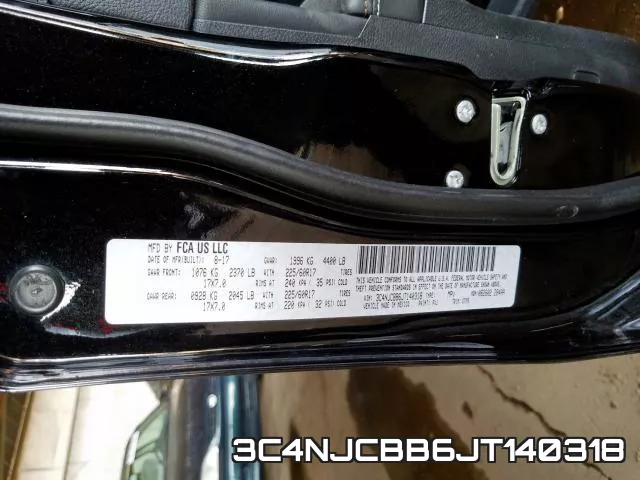 3C4NJCBB6JT140318 фото 2