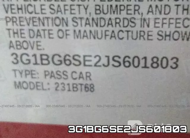 3G1BG6SE2JS601803 фото 10