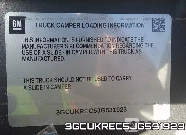 3GCUKREC5JG531923 фото 10