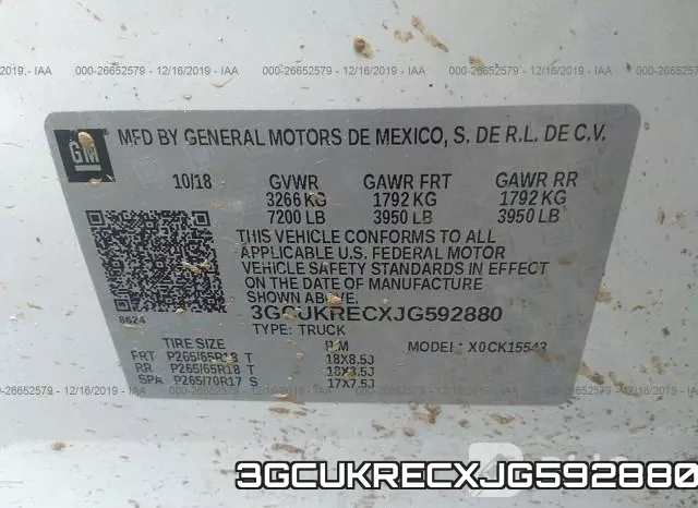 3GCUKRECXJG592880 фото 10
