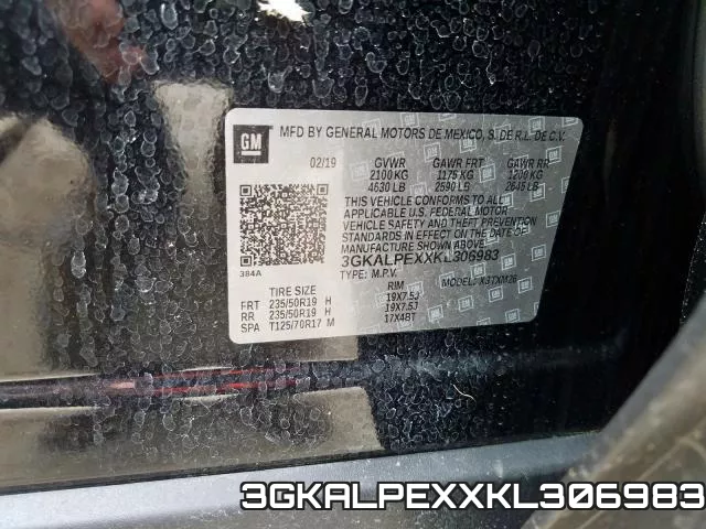 3GKALPEXXKL306983 фото 2