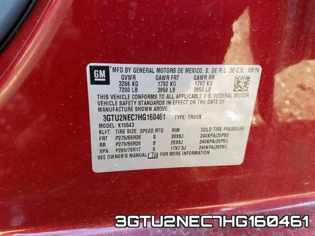 3GTU2NEC7HG160461 фото 2