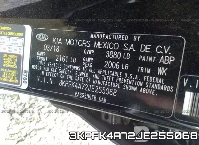 3KPFK4A72JE255068 фото 10