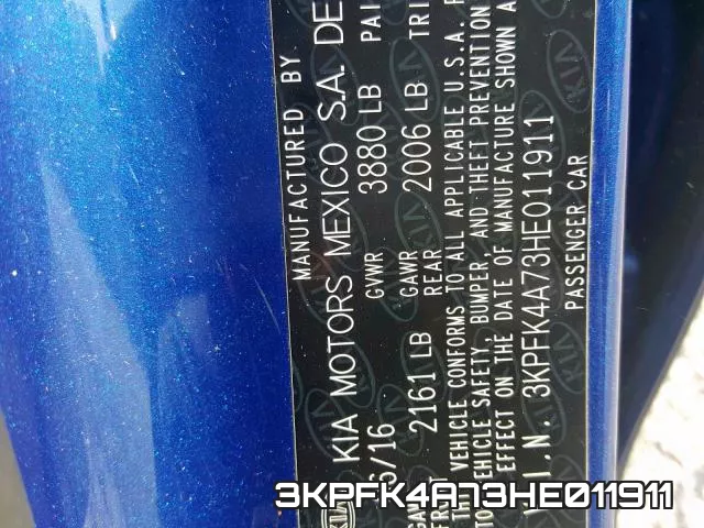 3KPFK4A73HE011911 фото 2