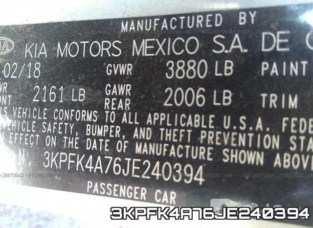 3KPFK4A76JE240394 фото 10