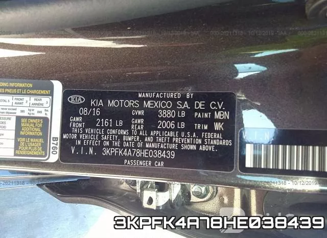 3KPFK4A78HE038439 фото 10