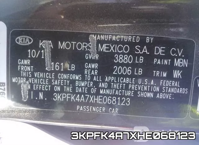3KPFK4A7XHE068123 фото 10