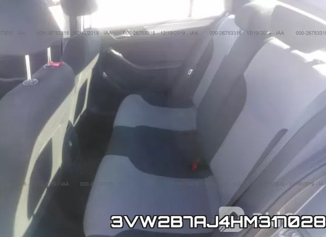 3VW2B7AJ4HM317028 фото 9