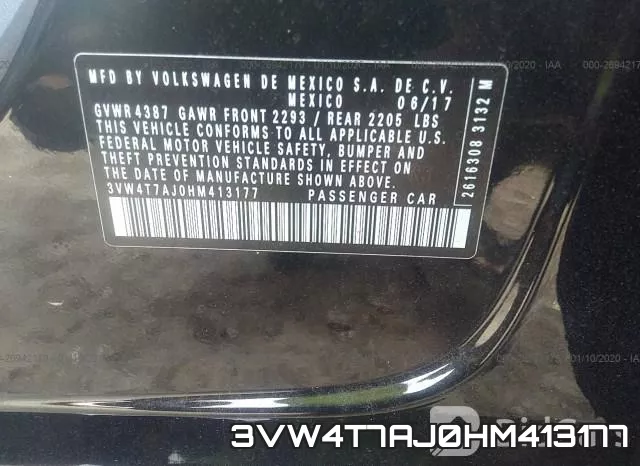 3VW4T7AJ0HM413177 фото 10