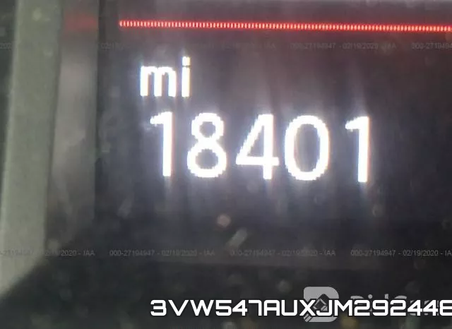 3VW547AUXJM292448 фото 8
