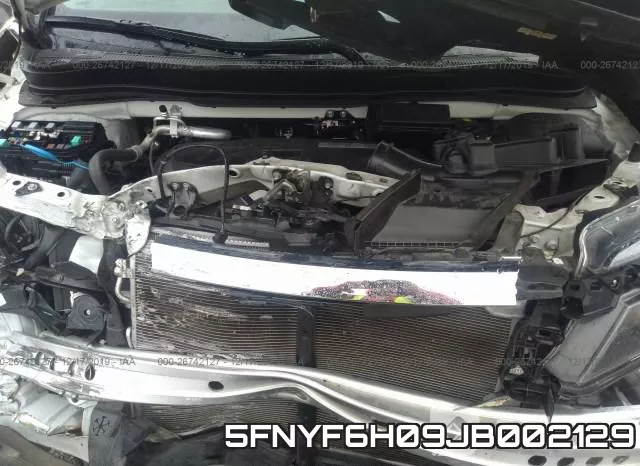 5FNYF6H09JB002129 фото 2