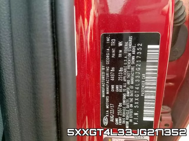 5XXGT4L33JG217352 фото 2