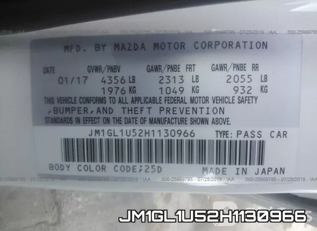 JM1GL1U52H1130966 фото 10