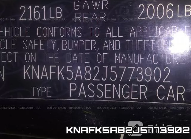 KNAFK5A82J5773902 фото 10