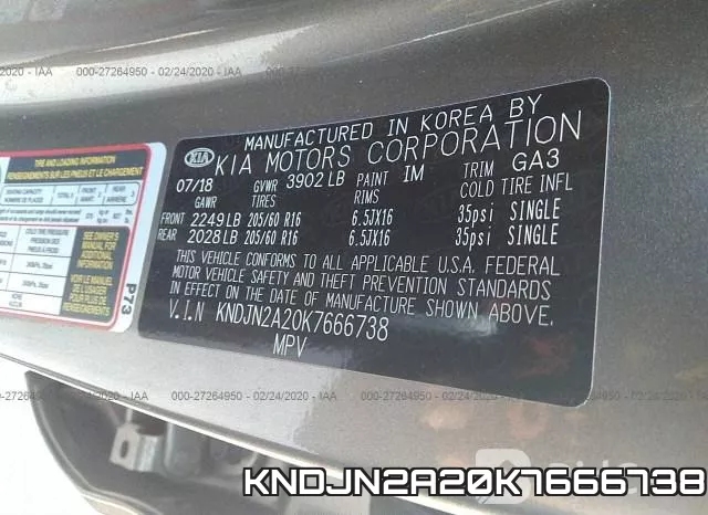 KNDJN2A20K7666738 фото 10