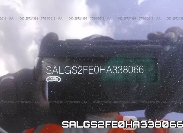 SALGS2FE0HA338066 фото 10