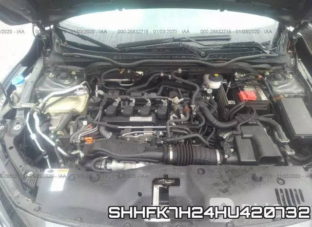 SHHFK7H24HU420732 фото 2
