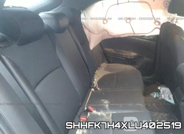 SHHFK7H4XLU402519 фото 9