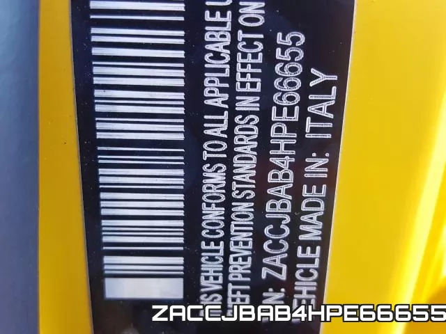 ZACCJBAB4HPE66655 фото 2