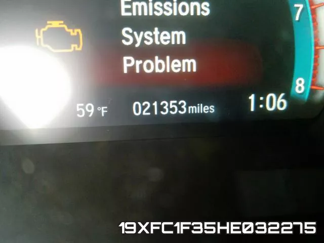 19XFC1F35HE032275 фото 9