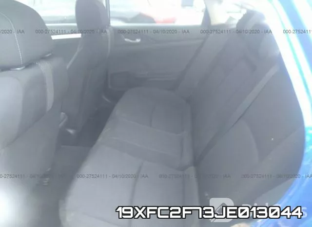 19XFC2F73JE013044 фото 9