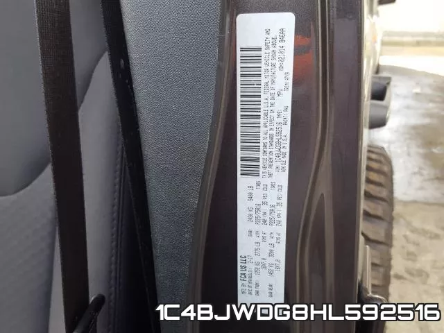1C4BJWDG8HL592516 фото 2
