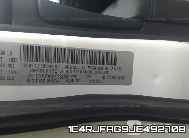 1C4RJFAG9JC492708 фото 10