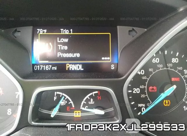 1FADP3K2XJL299533 фото 8