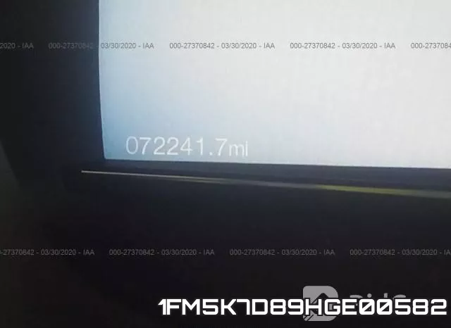 1FM5K7D89HGE00582 фото 8