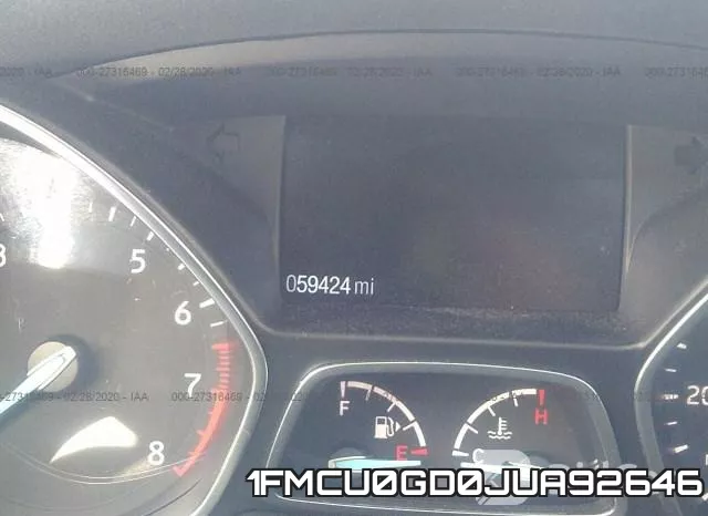 1FMCU0GD0JUA92646 фото 8