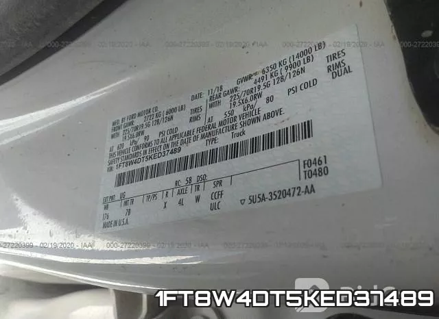 1FT8W4DT5KED37489 фото 10