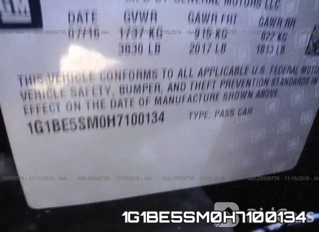 1G1BE5SM0H7100134 фото 10