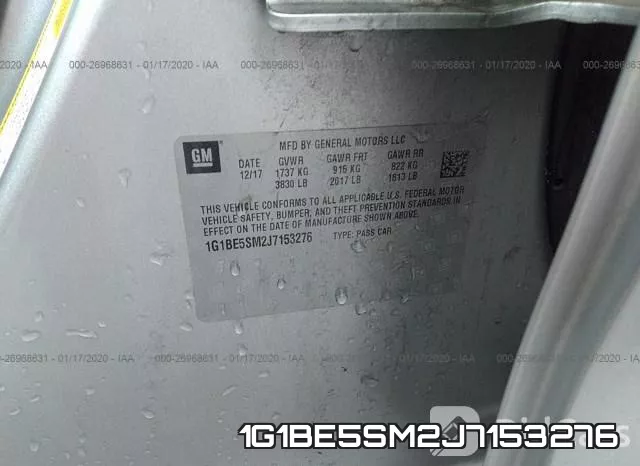 1G1BE5SM2J7153276 фото 10