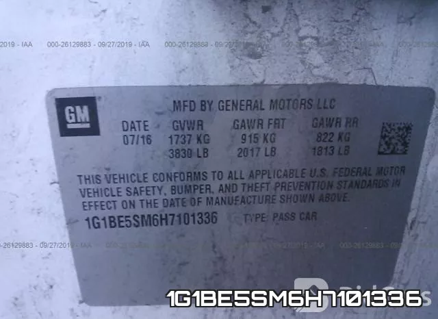 1G1BE5SM6H7101336 фото 10