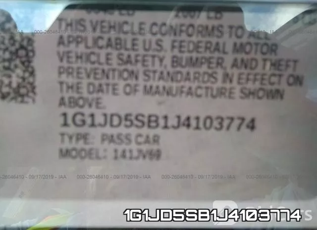 1G1JD5SB1J4103774 фото 10