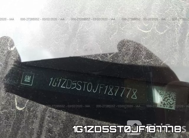 1G1ZD5ST0JF187778 фото 10