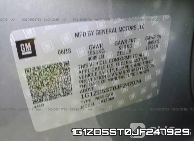 1G1ZD5ST0JF247929 фото 10