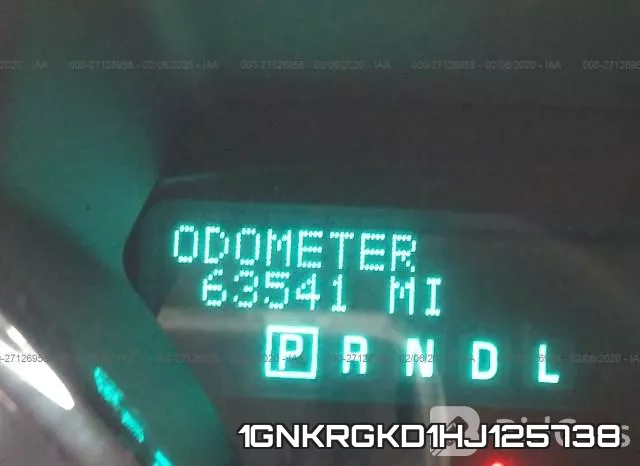 1GNKRGKD1HJ125738 фото 8