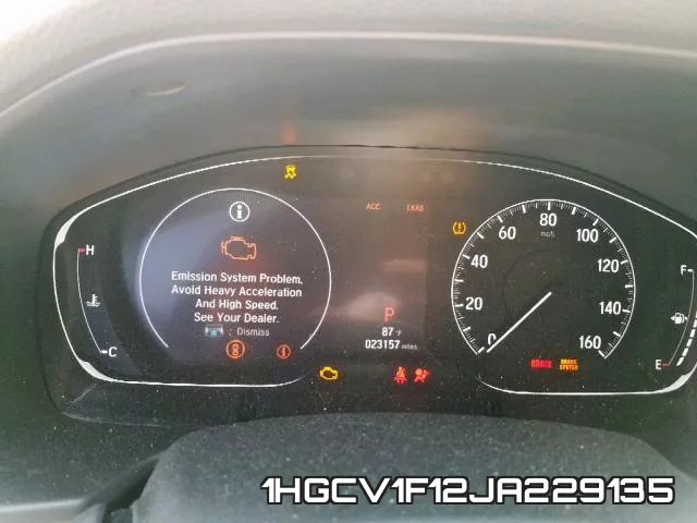 1HGCV1F12JA229135 фото 9