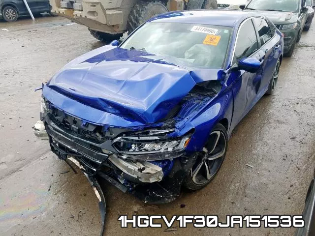 1HGCV1F30JA151536 фото 3