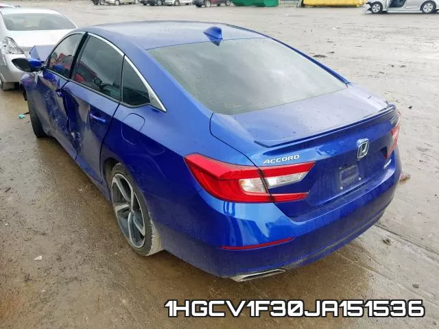1HGCV1F30JA151536 фото 4