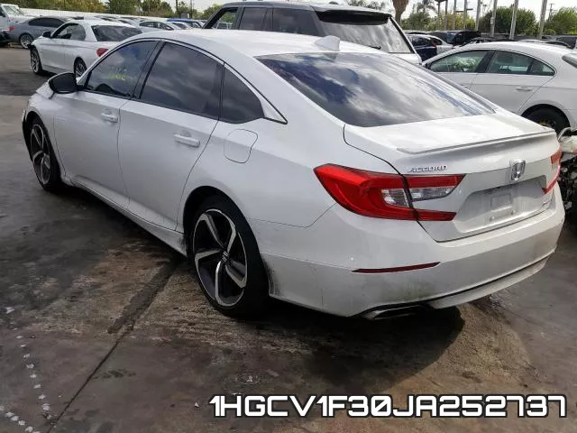 1HGCV1F30JA252737 фото 4