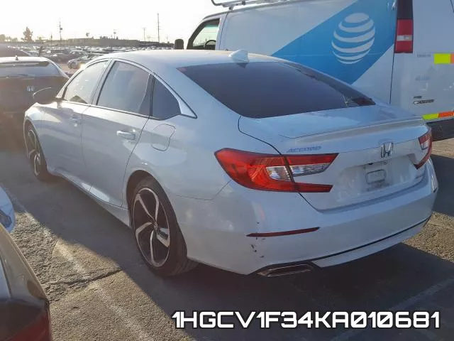 1HGCV1F34KA010681 фото 4
