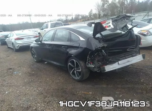 1HGCV1F38JA118123 фото 4