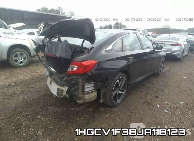 1HGCV1F38JA118123 фото 5