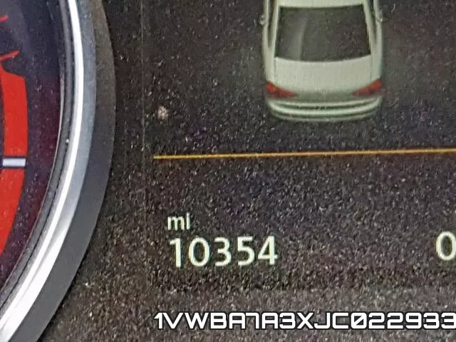 1VWBA7A3XJC022933 фото 9