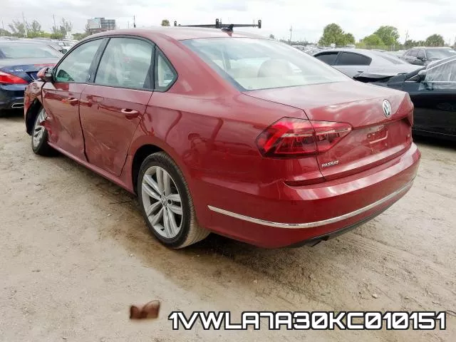 1VWLA7A30KC010151 фото 4
