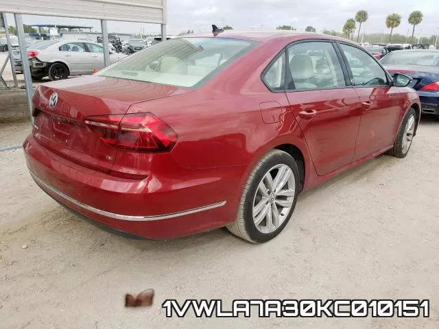 1VWLA7A30KC010151 фото 5