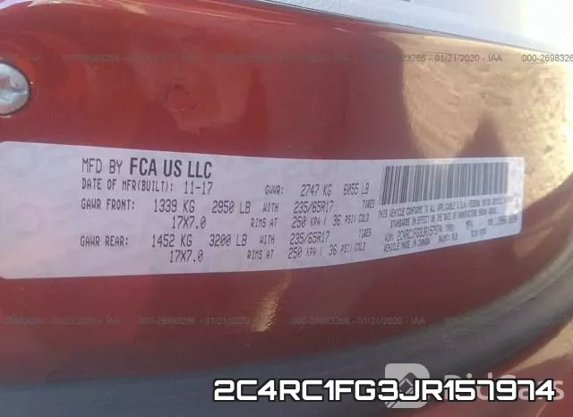 2C4RC1FG3JR157974 фото 10