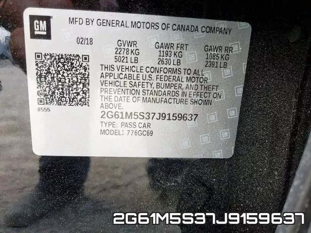 2G61M5S37J9159637 фото 2